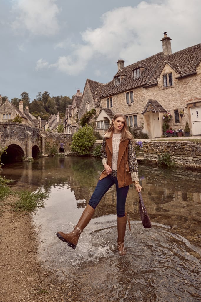 Fairfax & Favor boots - Explorers in oak leather